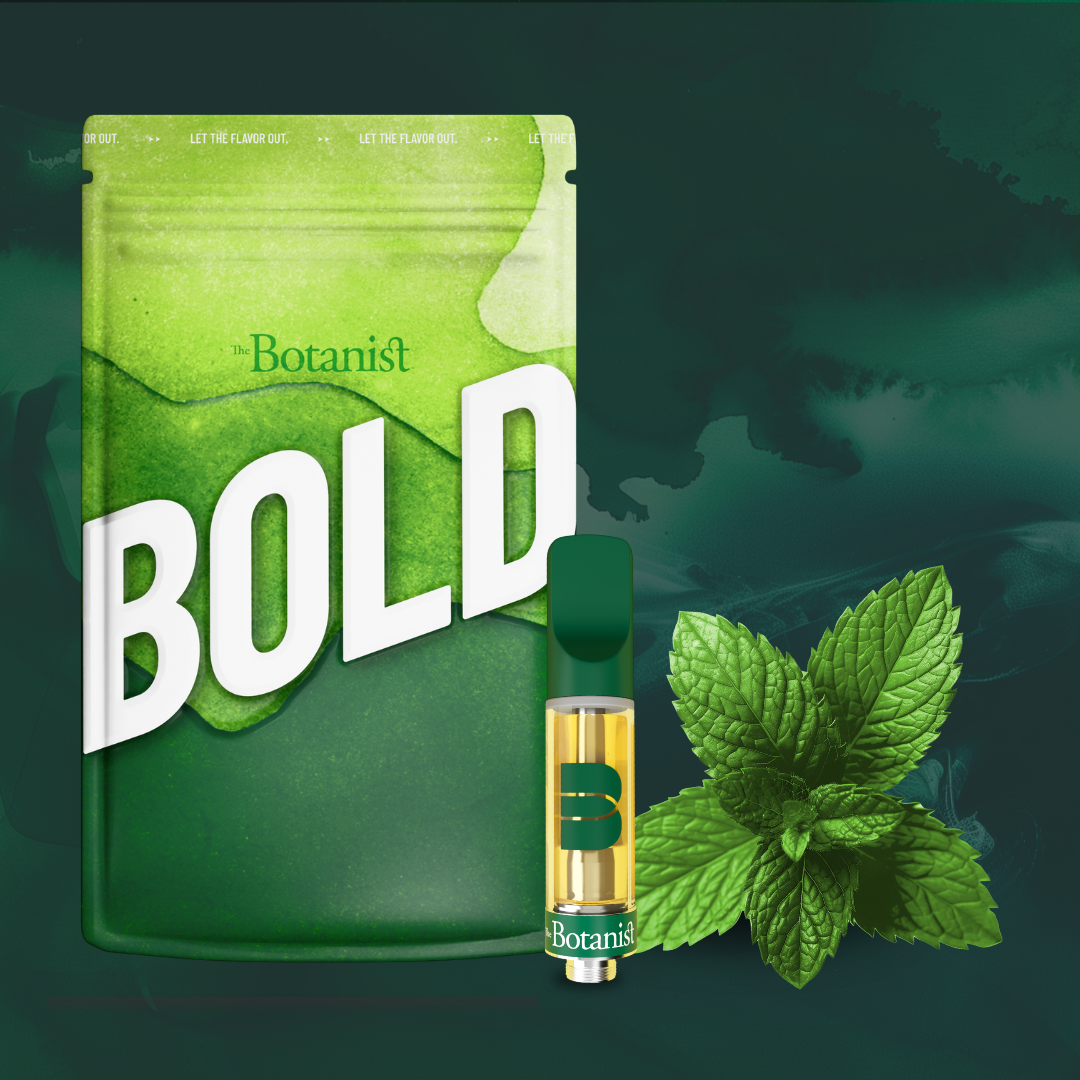 Photograph of product: The Botanist - BOLD Mint Cartridge - 1g