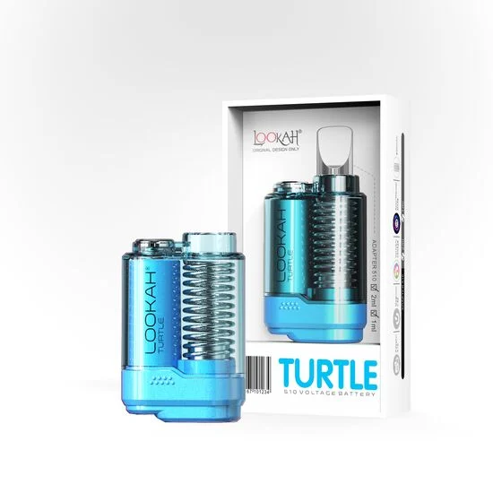 Photograph of product: Turtle 400mAh Variable Voltage 510 Battery | Blue