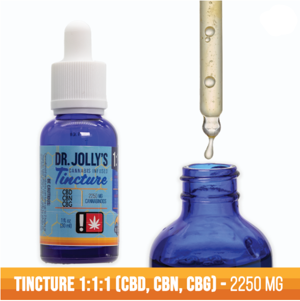 Photograph of product: 1:1:1 CBD/CBN/CBG Tincture | 1oz