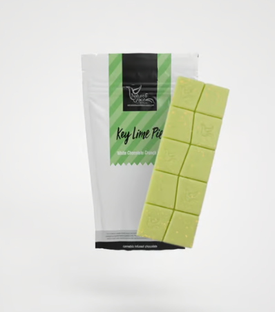 Photograph of product: NGW KEY LIME PIE WHITE CHOCOLATE CRUNCH BAR 100MG