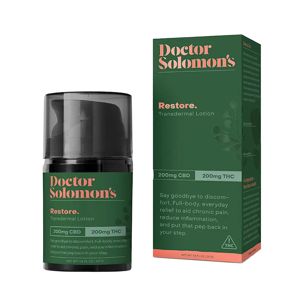 Photograph of product: Restore | Balm | 1:1 CBD:TH-oui | 200MG