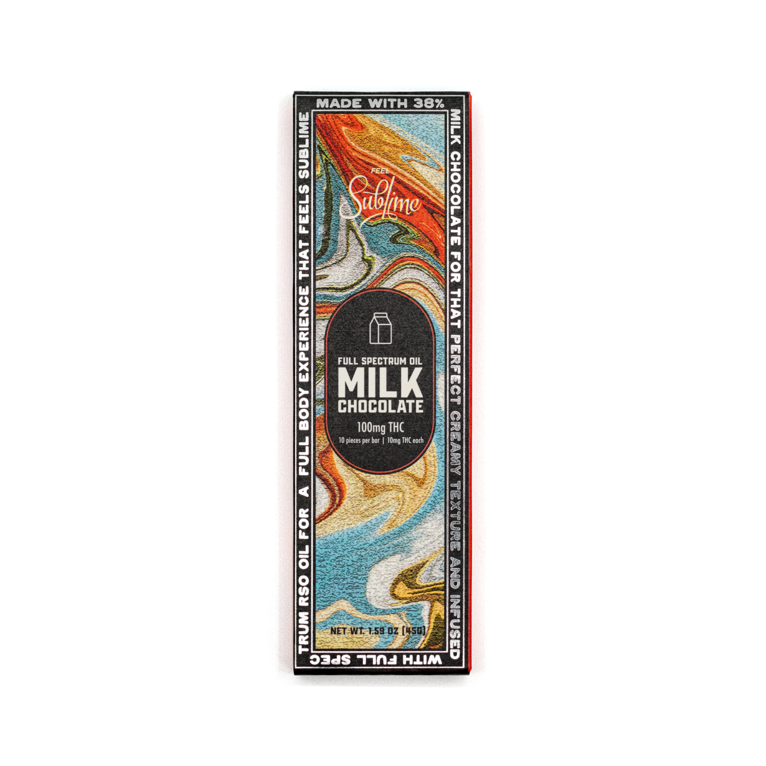 Photograph of Product: Milk Chocolate Rso Chocolate Bar