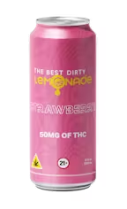 Photograph of product: BEST DIRTY LEMONADE STRAWBERRY LEMONADE BEVERAGE 50MG