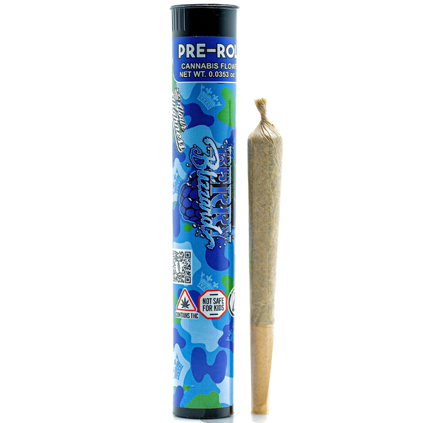 Photograph of product: Pre-Roll - Berry Blizzard- Glitter Bomb