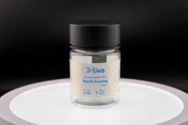 Photograph of product: Live | Vanilla Frosting | Flower - 14g