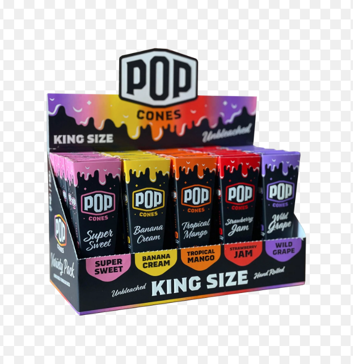 Photograph of product: Pop Cones 1 1/4 Size Variety Pack