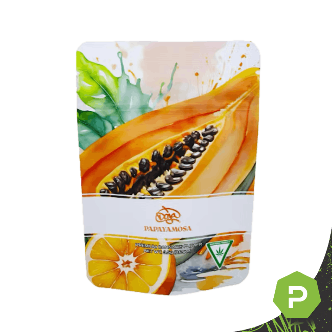 Photograph of product: Doja Prepackaged Flower | Papayamosa - 7g