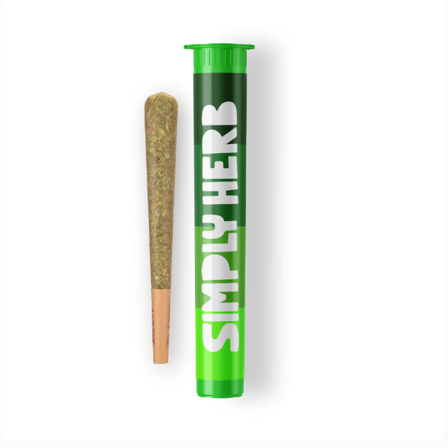 Photograph of product: Simply Herb | Midnight Runtz PreRoll 1g - Oui'd