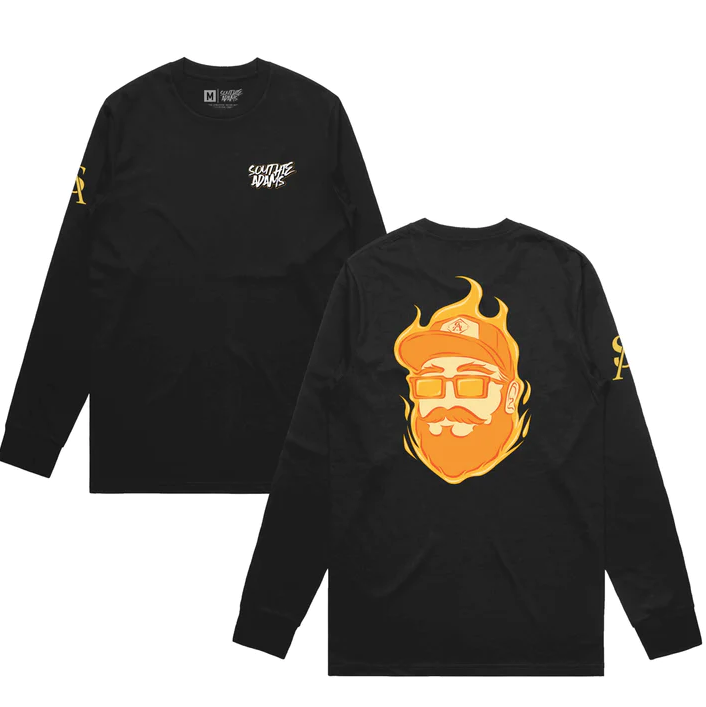 Photograph of product: Southie Adams | Live Fire | Long Sleeve | XXL