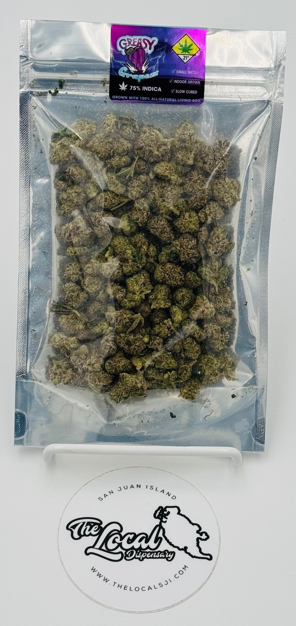 Photograph of product: Greasy Grapezz (Mini Buds) - 14g