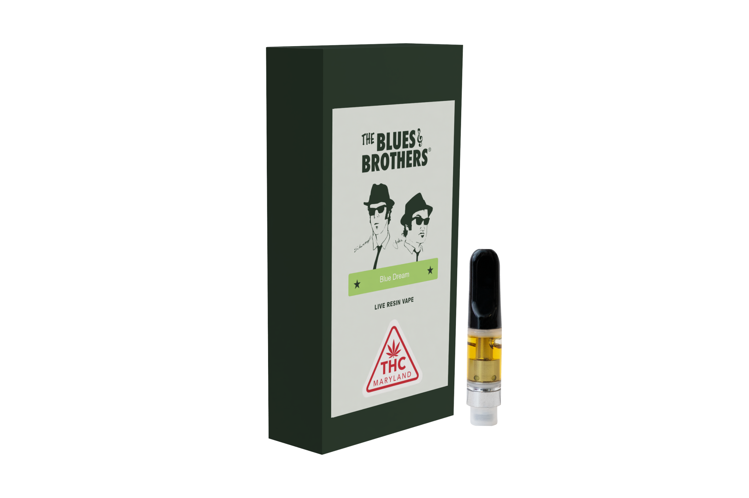 Photograph of product: Blue's Brothers Blue Dream Live Resin Cart
