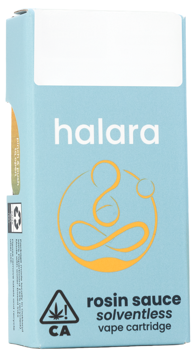 Photograph of product: Halara | Moroccan Peaches RSN | 1G Cartridge