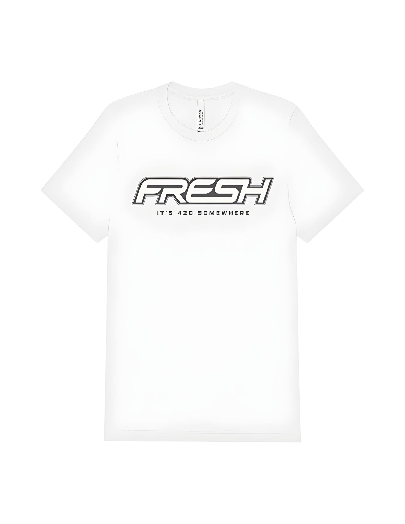 Photograph of product: Fresh | Unisex Tee | White 420 | XL