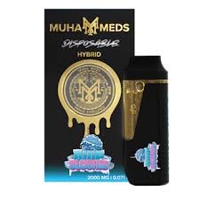 Photograph of Product: Muha Meds Disposable Berry Gelato