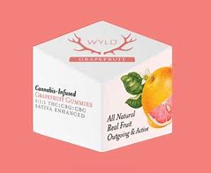 Photograph of product: WYLD EDIBLE GUMMIES Oui'd CBC CBG 1:1: GRAPEFRUIT 300MG DOH