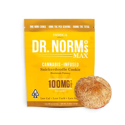 Photograph of product: MAX SNICKERDOODLE (I) COOKIE 100MG