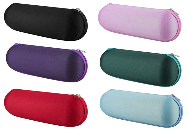 Photograph of product: Hard Case Shell Pouch - Colors Vary (TAX INCLUDED)