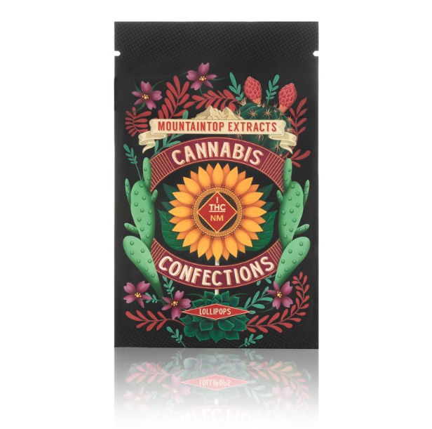 Photograph of product: Mountaintop Extracts | 10mg Lollipop | Raspberry Blues
