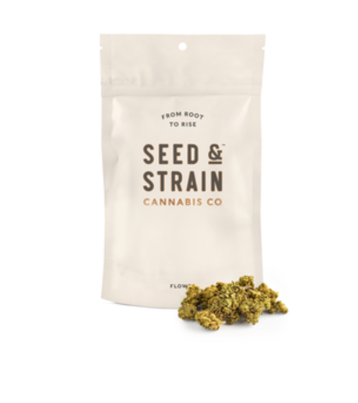 Photograph of product: SEED & STRAIN CROTCH ROCKET POPCORN 14G