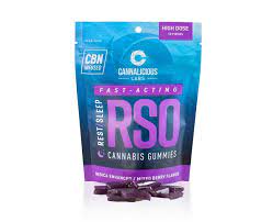 Photograph of product: Cannalicious - RSO Rest Mixed Berry Gummies 200mg