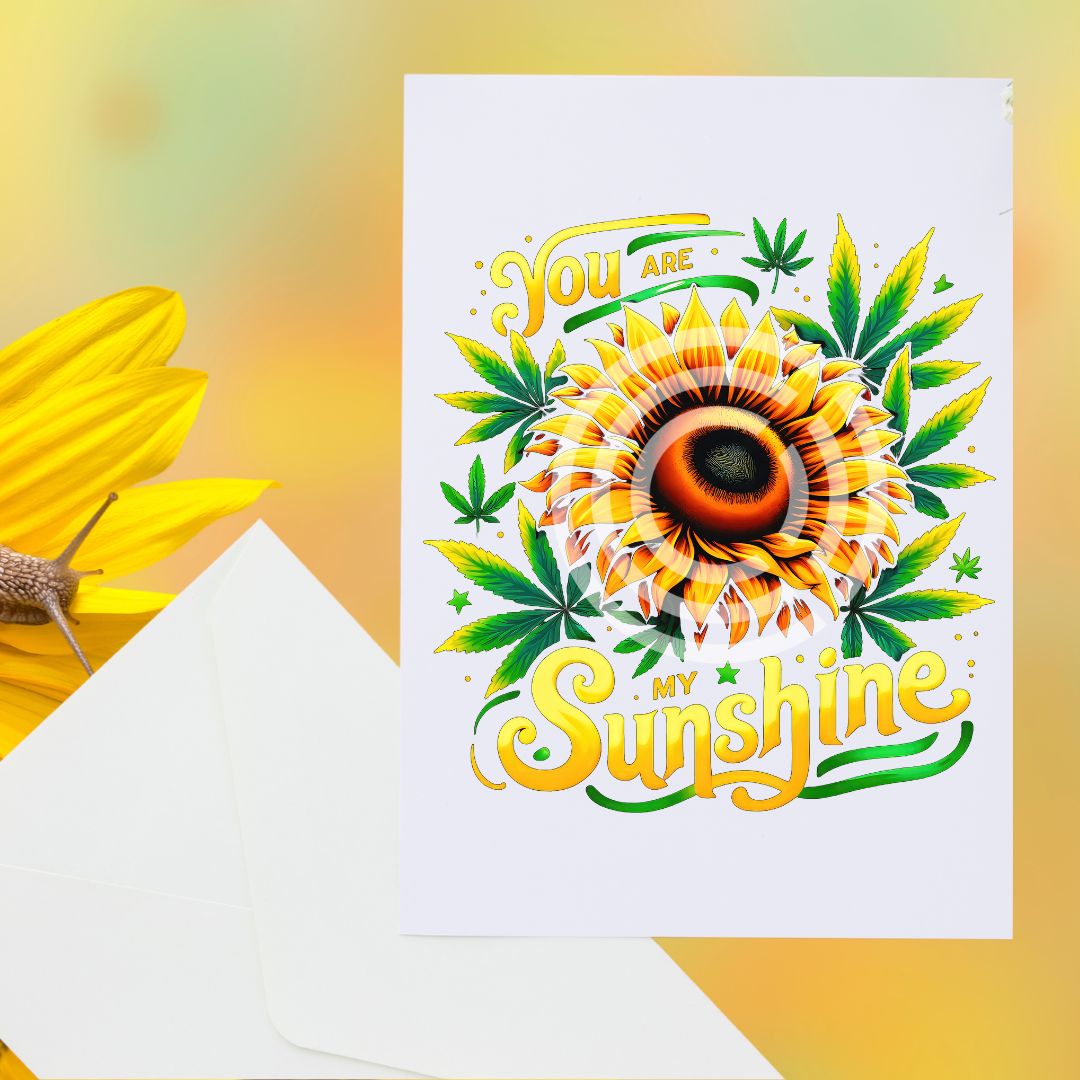Photograph of product: You Are My Sunshine Card