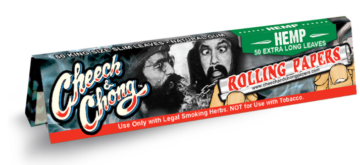 Photograph of product: Cheech and Chong - Hemp - King Size Rolling Papers