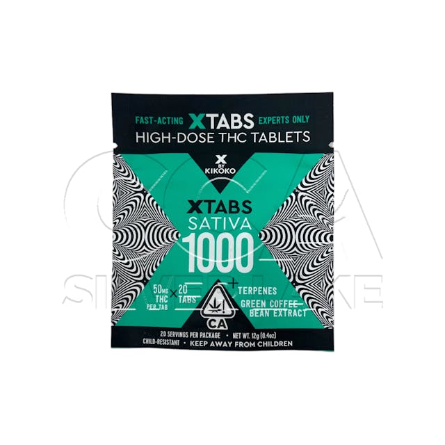 Photograph of product: XTabs Oui'd Tablets 1000mg - Tablet Oui'd 20 pack