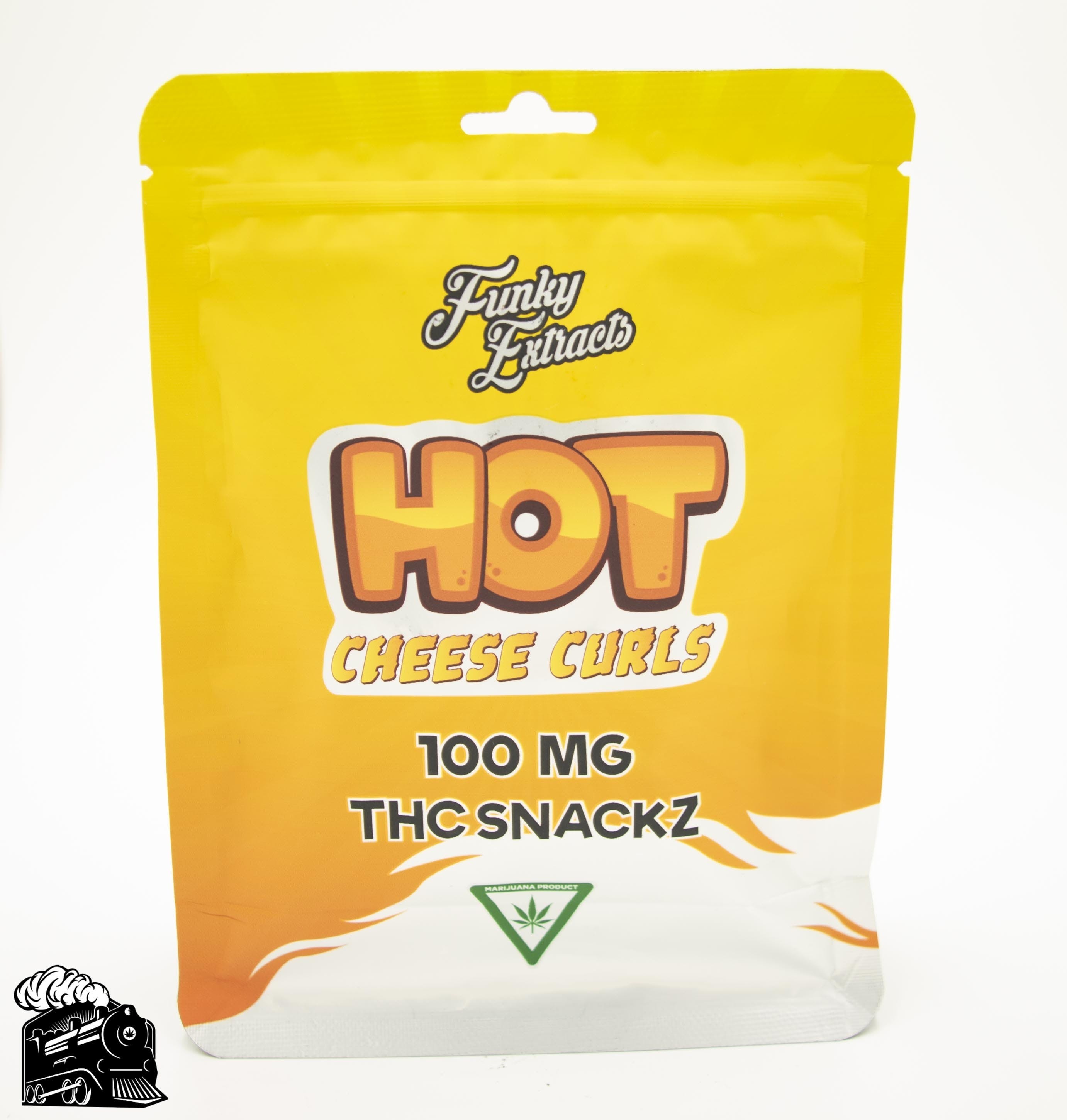 Photograph of product: REC | Funky Extracts | 100MG | Hot Cheese Curls