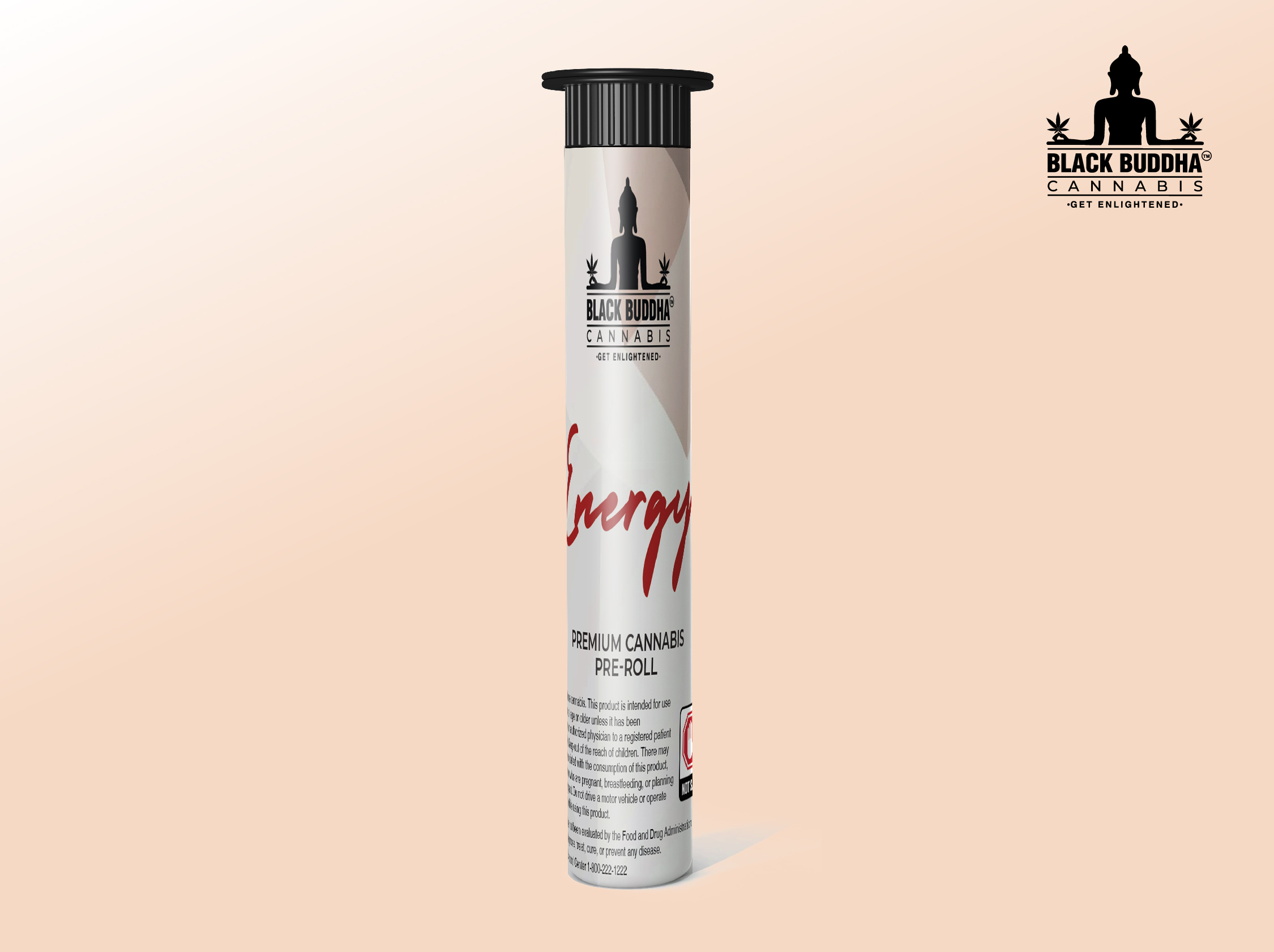 Photograph of product: Black Buddha | Energy Snakes n Sparklers (S) Pre Roll | 1g