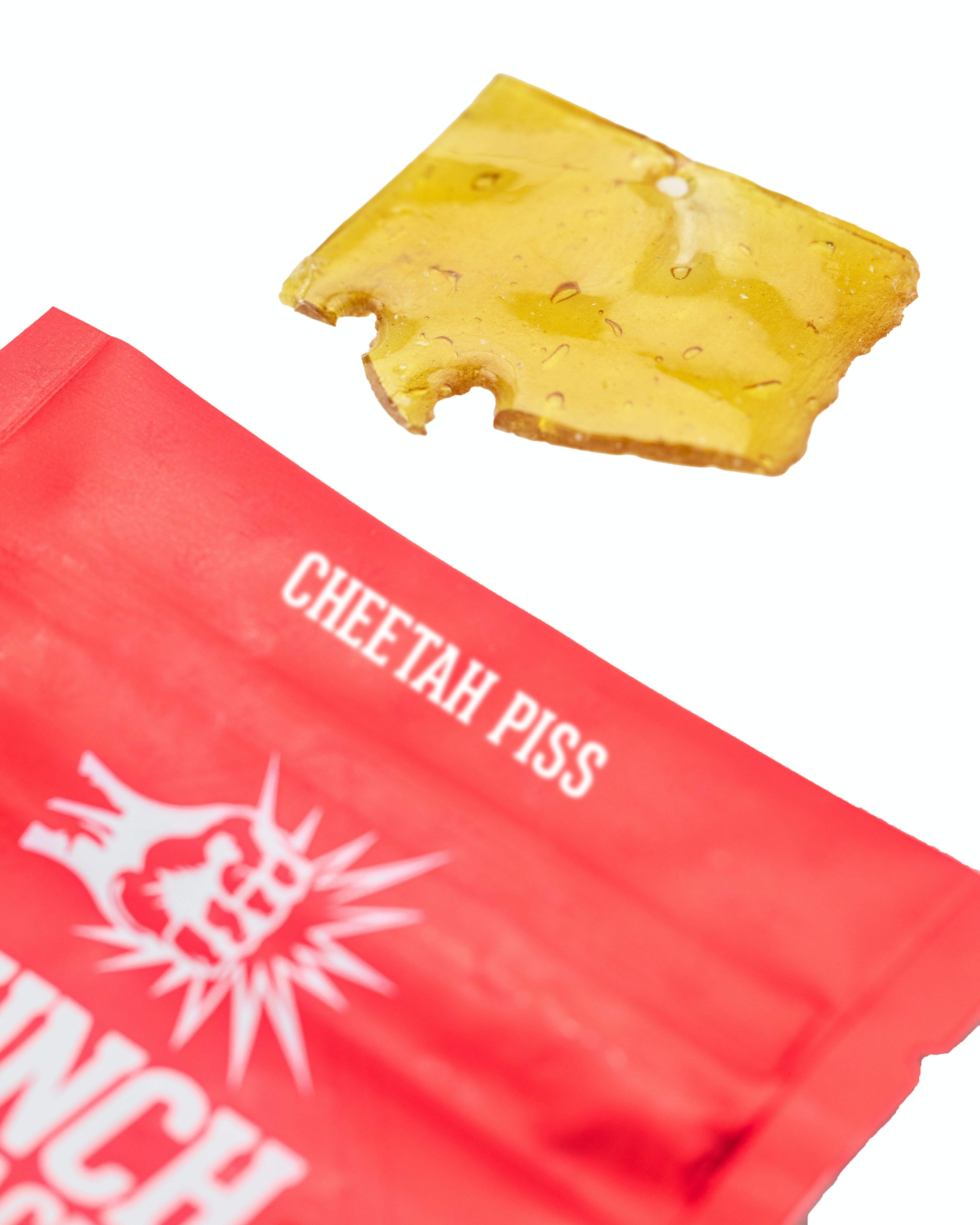 Photograph of product: Cheetah Piss - Shatter-1g