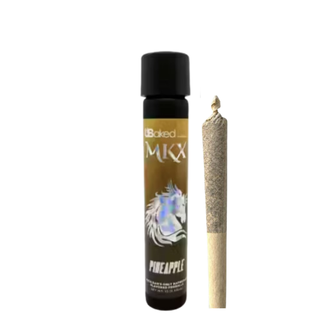 Photograph of Product: MKX X Ubaked | Pineapple Infused Pre-Roll | 1g