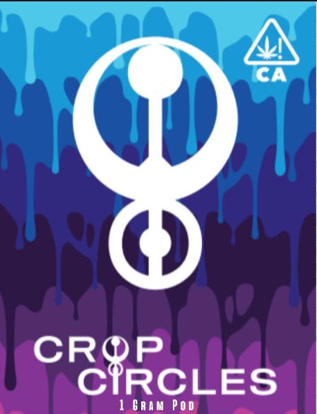 Photograph of product: CROP CIRCLES SOUR DIESEL 1G POD