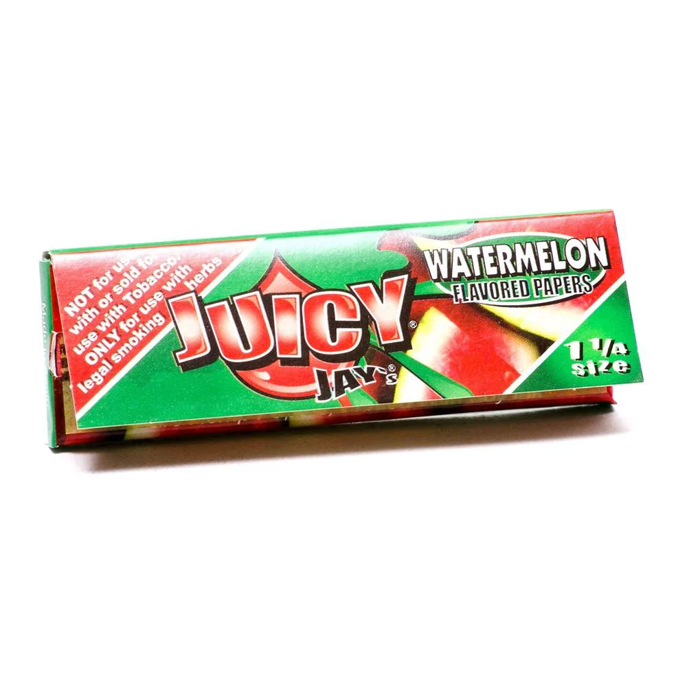 Photograph of product: Juicy Jay's | Watermelon | Rolling Paper | 1 1/4 Size
