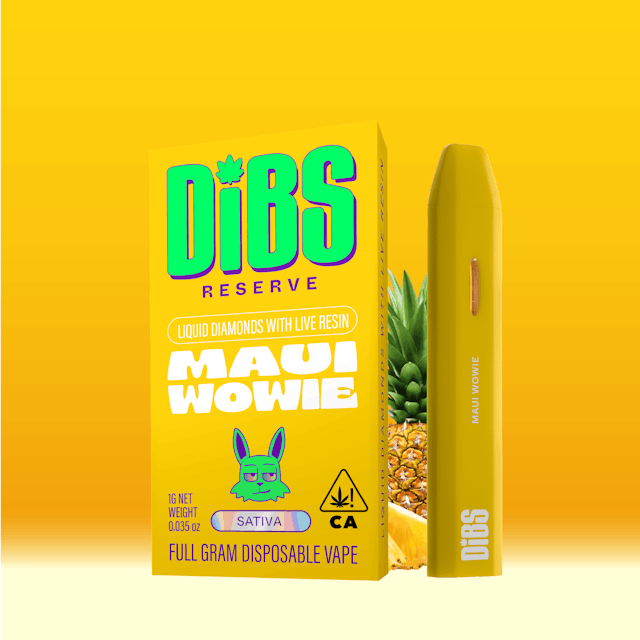 Photograph of product: Maui Wowie 1g All In One Vape - 