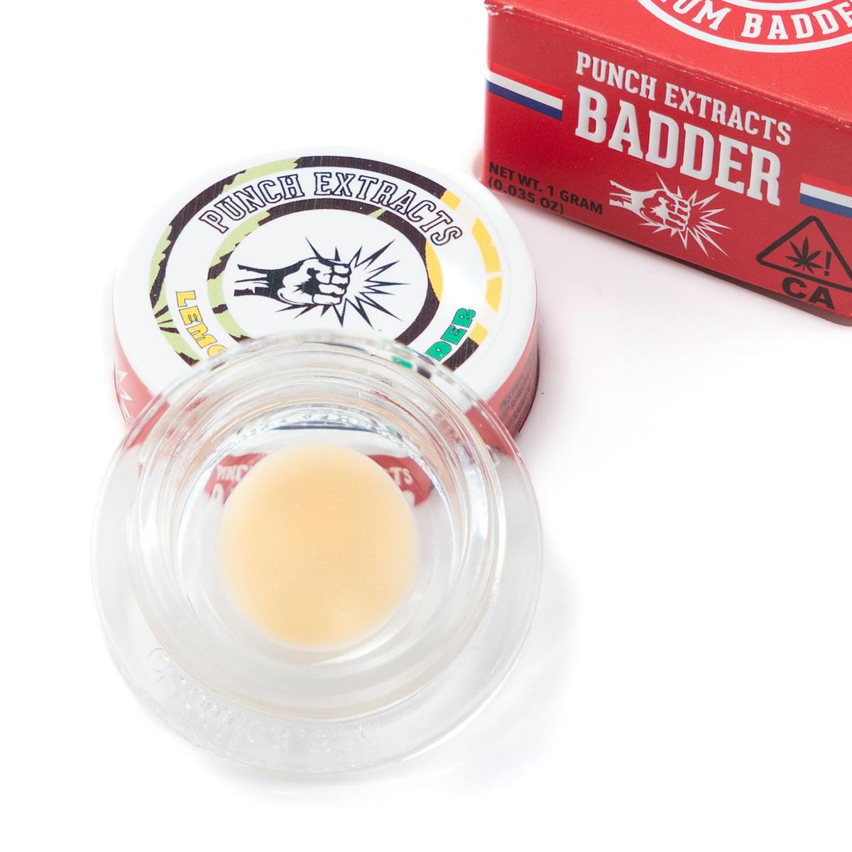 Photograph of product: Punch 1G BHO Badder - Lemon Kush