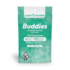 Photograph of product: LLR Hybrid Capsules 25mg | 4pk 100mg