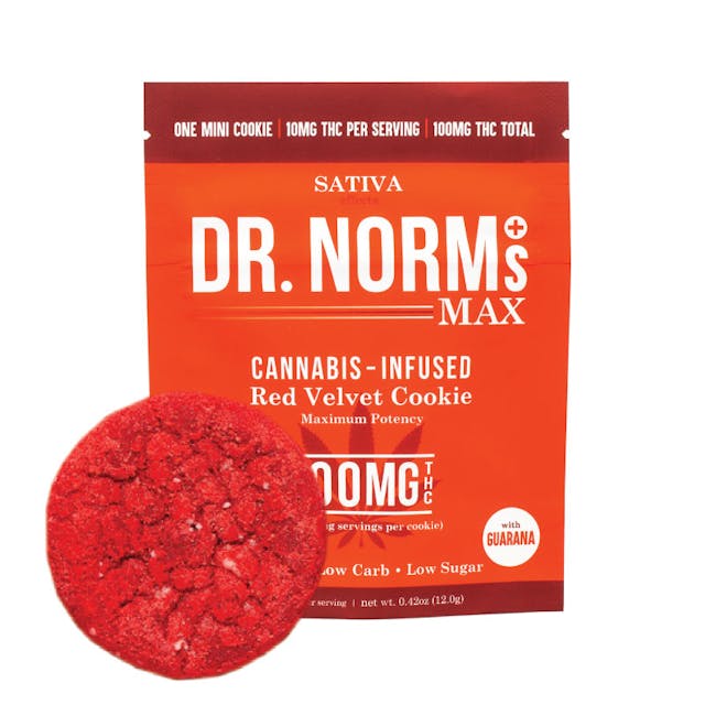 Photograph of product: 100MG Mini Cookie MAX Red Velvet - Red Velvet