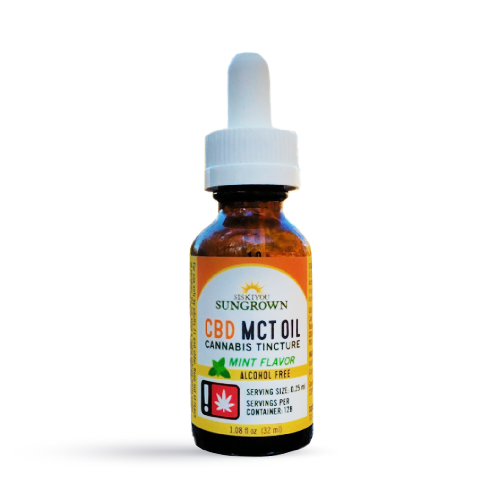 Photograph of product: CBD MCT Oil Mint Tincture | 1oz