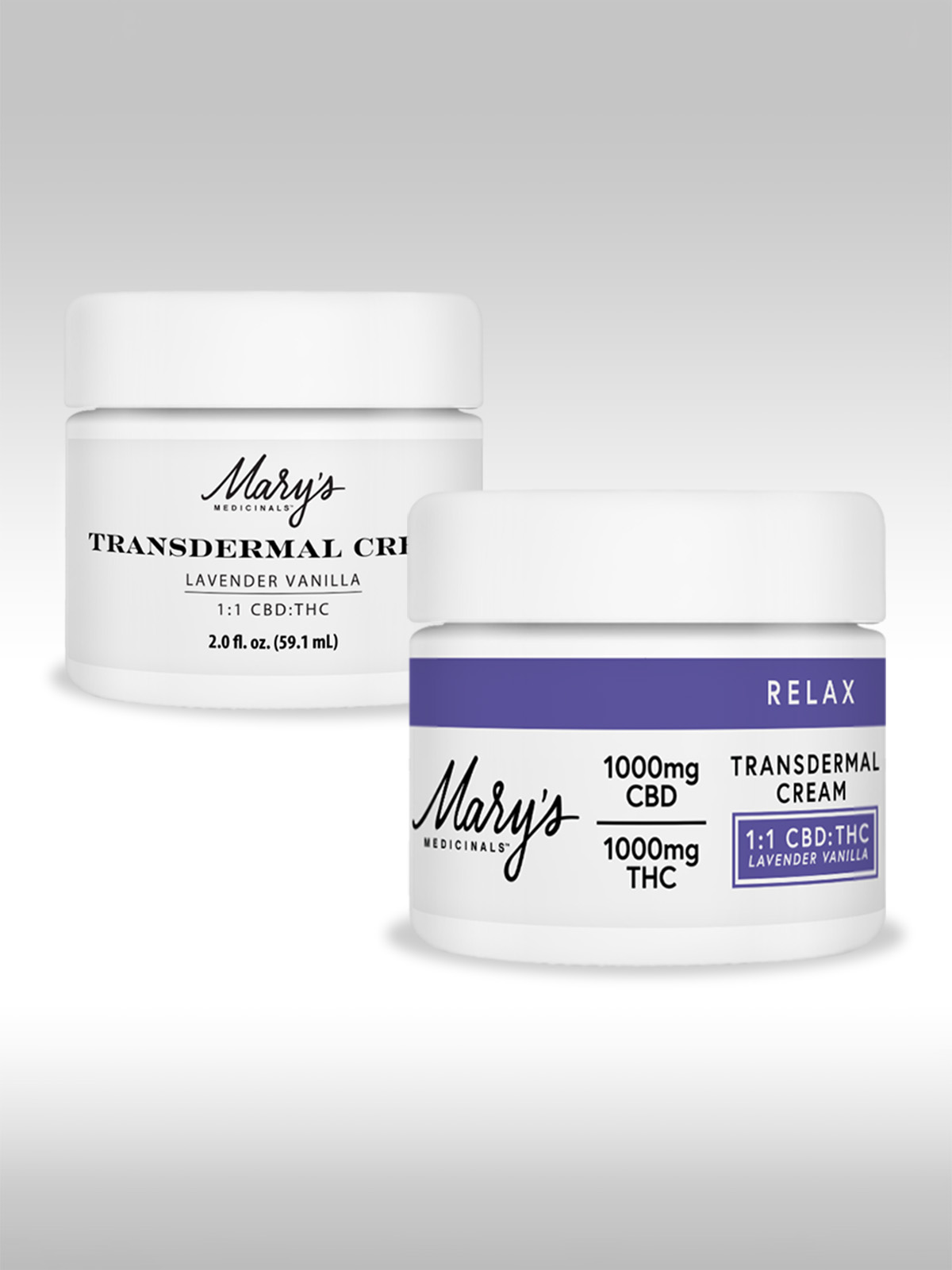 Photograph of product: Topical | Relax Lavender Vanilla | 1000mgCBD:1000TH-oui | Marys Medicinals