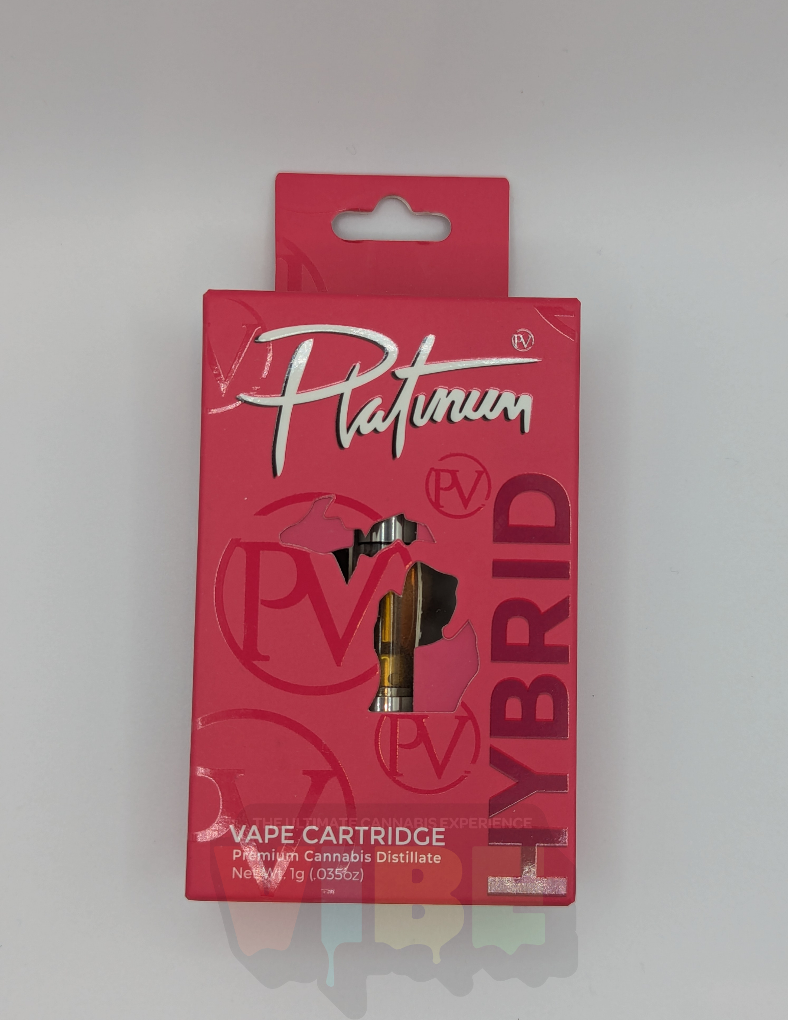 Photograph of product: Platinum Vape | Pink Lemonade | 1g Vape Cart | REC