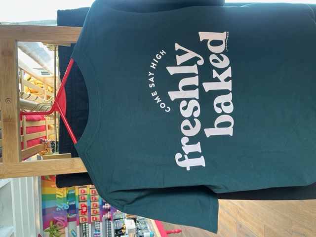Photograph of product: Freshly Baked T Shirt   Navy Blue   Xl
