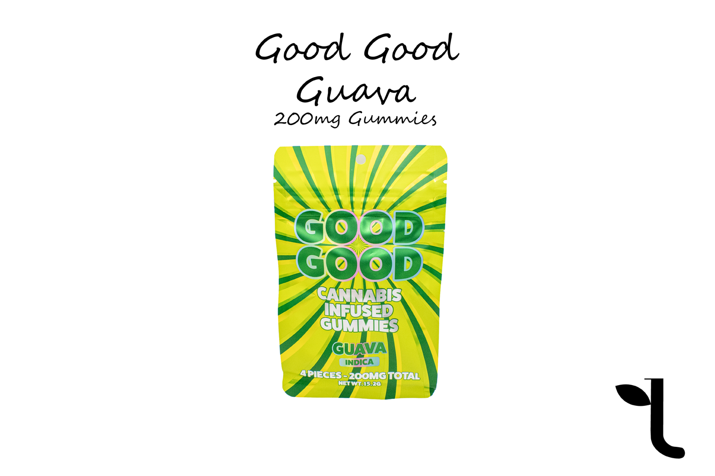 Photograph of product: Good Good | Guava | 200mg Gummies 4pc