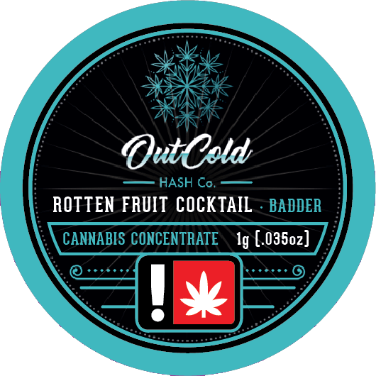 Photograph of product: Out Cold - Rotten Fruit Cocktail - Live Rosin