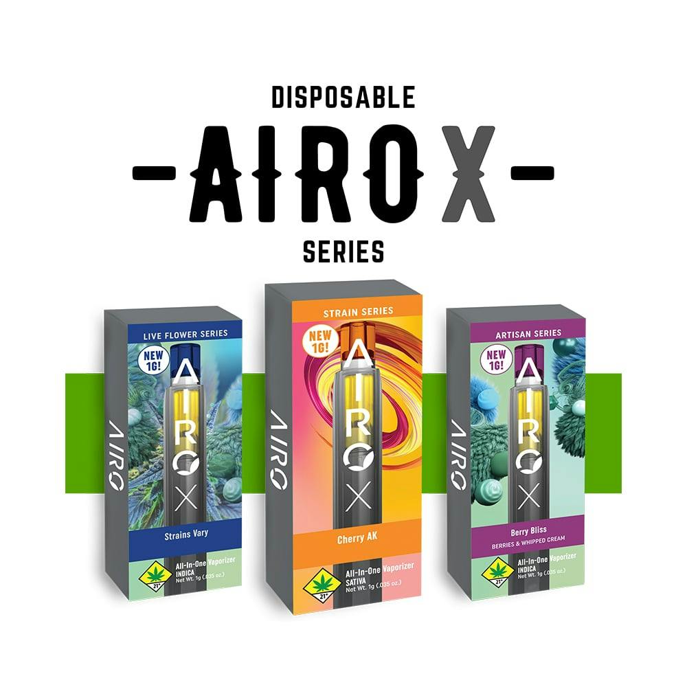 Photograph of Product: AiroX - Blackberry Cobbler Disposable (1g)