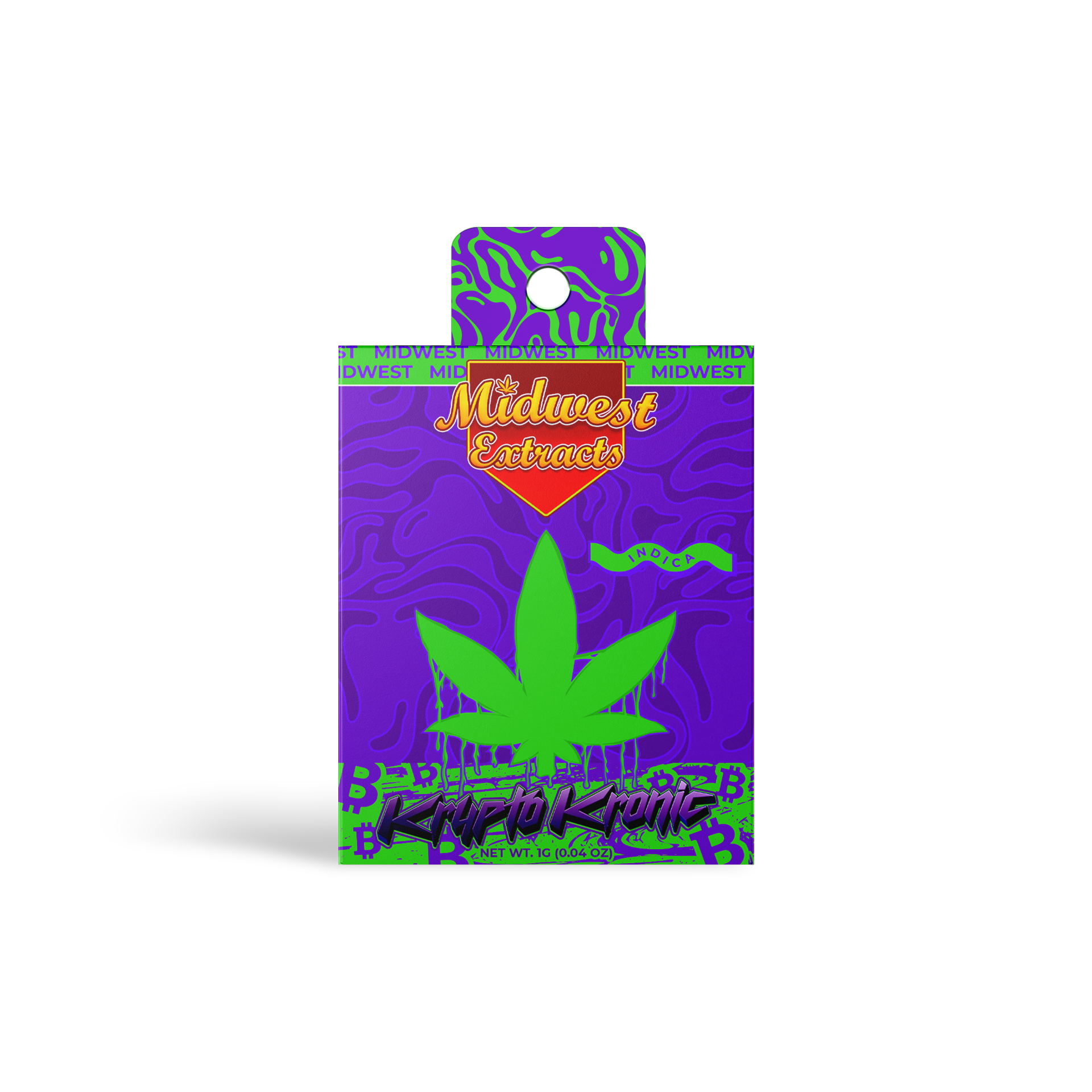 Photograph of product: Krypto Kronic | 1g Distillate Vape Cartridge
