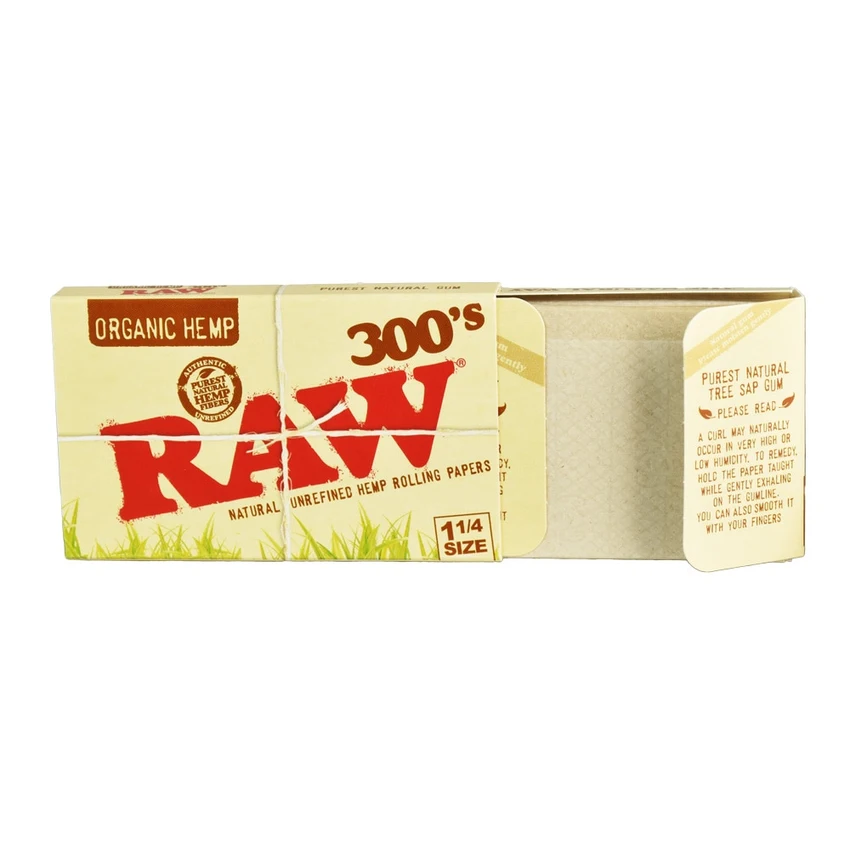 Photograph of product: RAW Organic - 1 1/4 " Rolling Papers | 300pc