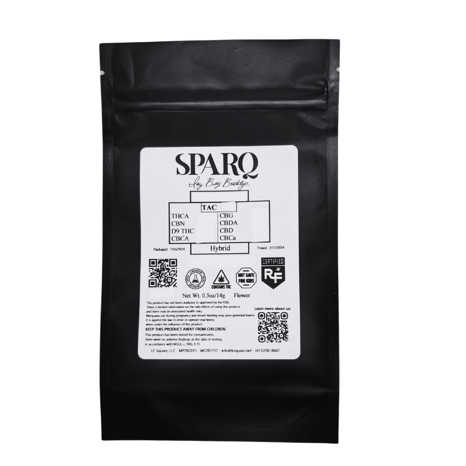 Photograph of product: 14g | Candy Sparqs | Sparq