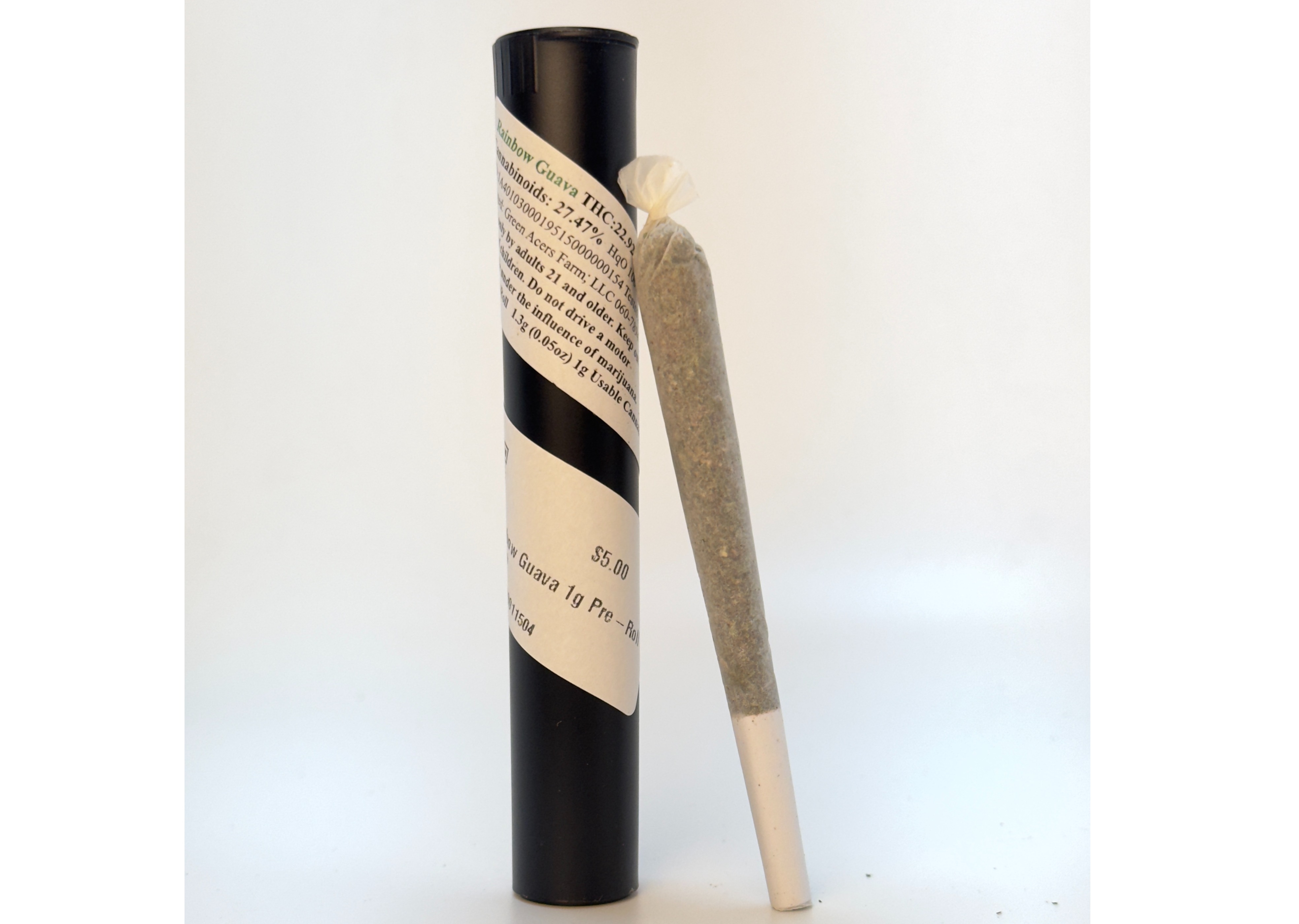 Photograph of product: Lifted - Rainbow Guava Pre-Roll