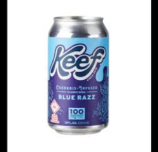 Photograph of product: Keef Blue Razz Edible Soda 100mg