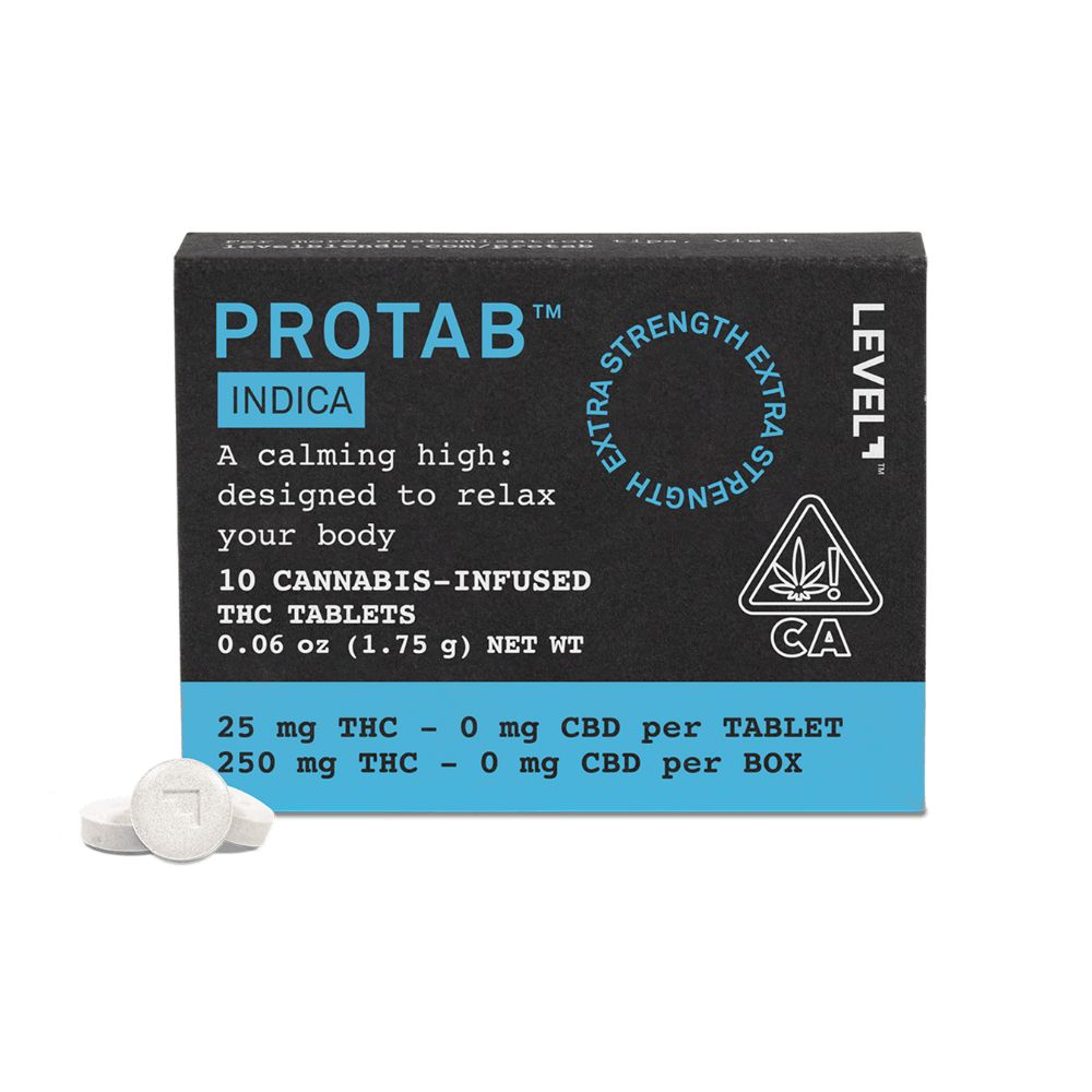 Photograph of product: Oui'd PROTAB 250MG - LEVEL BLENDS